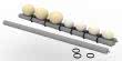 Roller sticks and tray optional for egg incubator Rcom 20 part no. H20-AF234-10 a total of 10 rollers and a set of robber rings. Roller sticks and ...